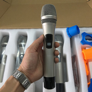 UR-4000 UHF 640-690MHz 4 MIC ไร้สายไมโครโฟนไร้สายสากล4ช่อง - Product Image 6