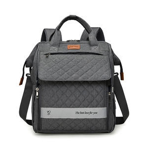 Nuovo Modello di Borsa per Mamme - <span class=keywords><strong>Zaino</strong></span> Multifunzionale, Grande Capacità, Leggero, a Doppia Spalla, Adatto per l'Uso di Madri e Bambini - Product Image 5