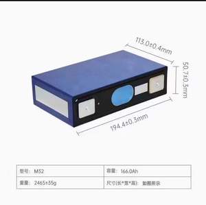 EV 3.7V 166Ah LiCoO2 fabrieksdirect prismatische batterijcel lithium-ion voor zonne-energieopslag off-grid systeem RV stroomvoorziening - Product Image 2