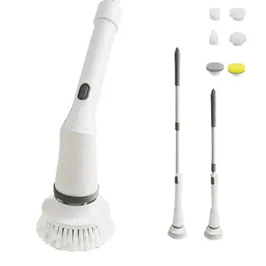 Multi-function Cleaning Appliances Electric Bathroom Cleaning Brush Electric Spin Scrubber Floor Cleaner Brush