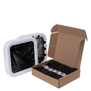 Disposable Refill Bag for Automatic Smart <b>Sensor</b> Trash Can Leakproof Garbage <b>Bin</b> Plastic Bags for Bathroom Trash Cans - Product Image 4