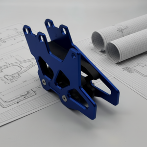 Guida Catena in Alluminio CNC per <span class=keywords><strong>Suzuki</strong></span> DRZ400 250 400E e per Yamaha WR250F - Product Image 3