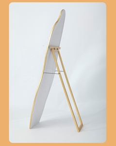 Espejo de pie y de pared irregular ondulado dorado al por mayor, espejo de cuerpo entero para decoración del hogar y dormitorio - Product Image 6