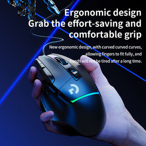 G502x Tốt Nhất Bán Máy Tính Xách Tay Có Dây USB Chuột Chơi Game RGB Chơi Game Ergonomic Máy Tính Quang Học Game Thủ Chuột Cho Máy Tính Chuột Game Thủ - Product Image 2