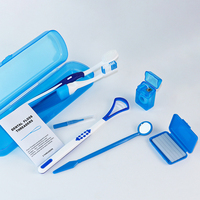 Produit de soins bucco-dentaires multifonctionnel 8 en 1, fournitures dentaires orthodontiques portables, soins bucco-dentaires, brosses à dents, kits d'hygiène dentaire