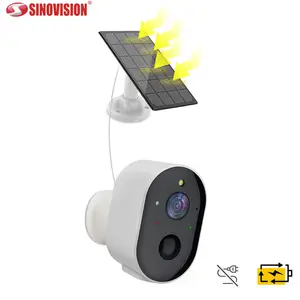 Di alta qualità 1080p Hd Ip66 impermeabile Mini Home Cctv Wireless Smart per interni Baby Monitor di sicurezza Wifi batteria telecamera solare
