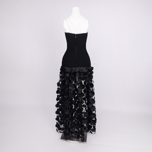 Elegant Strapless <strong>Dot</strong> Mesh <strong>Maxi</strong> <strong>Dress</strong> for Women Slim Fitting Straight Perspective Skirts Casual Bow Sexy Ladies <strong>Dresses</strong> - Product Image 6