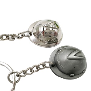 Porte-clés <span class=keywords><strong>Casque</strong></span> de Sécurité Miniature 3D pour l'Industrie Pétrolière et Gazière – Cadeau Souvenir - Product Image 1