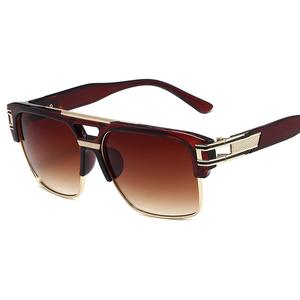 Pilota quadrato in plastica grande moda all'aperto estate all'ingrosso a buon mercato Uv 400 donne uomini occhiali da sole occhiali da sole - Product Image 2