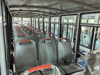 Bus de tourisme électrique automatique 72V 7.5KW à 14 places, neuf, conduite à gauche, pour extérieur, pour enfants, non homologué pour la circulation sur les routes européennes