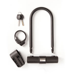 TONYON विरोधी drilled Sawed ब्रैकेट उपलब्ध मोटरसाइकिल साइकिल सुरक्षा यू ताला - Product Image 2