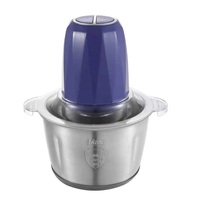 Hachoir Électrique 2L pour Viande/Légumes/Fruits/Ail/Nourriture pour Animaux/Oignon
