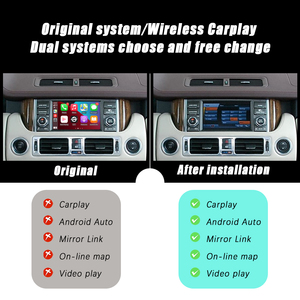 Adaptateur universel sans fil CarPlay pour écran multimédia Android Auto compatible avec Apple, Land Rover, Ran Rover - Product Image 3