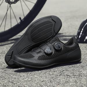 Scarpe da Ciclismo Professionali da Uomo e Donna Traspiranti con Suola in Gomma per Bici da Corsa con Aggancio Automatico Personalizzabili - Product Image 6