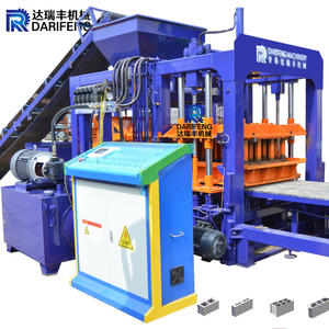อุปกรณ์อิฐซีเมนต์อัตโนมัติ8บล็อกต่อรอบเครื่องทำบล็อกไฮดรอลิก QT8-15มืออาชีพ - Product Image 1