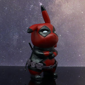 HY 2026 Nuevo Juguete Coleccionable, Superhéroe de Anime, Figura Decorativa de PVC para Escritorio, Modelo de Personaje Deadpool, Juguete de PVC para Niños - Product Image 3