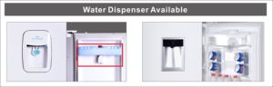 Refrigerador Vertical de 258L para Uso Doméstico, Refrigerador de Doble Puerta, Combinación de Congelador y Refrigerador - Product Image 2