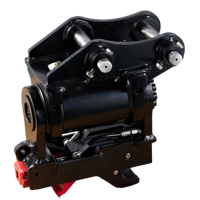BOCHUANG Coupleur rapide inclinable à 180 degrés et attelage pour composants de noyau de moteur d'excavatrices de 1 à 30 tonnes Garantie 1 an pour certifié