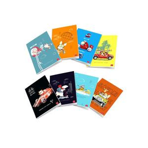 PIGNA - Carnet de notes MAXI RACE TEAM 50 feuilles A4 grands carreaux assortis - Product Image 1