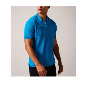 Camisetas de Poliéster/Algodón Transpirables de Alta Calidad con Cuello Redondo y Corte Ajustado, con Logotipo Personalizado para Pedidos al por Mayor, MOQ Bajo - Product Image 2