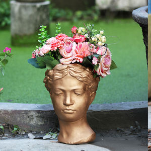 Maceta con Forma de Rostro Humano de Venus, Florero con Forma de Busto de la Reina <span class=keywords><strong>del</strong></span> Amor, para Sala de Estar, Mesa, Estante, Día de San Valentín - Product Image 4