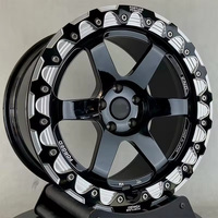Rines de Aleación Forjados de Alta Calidad Personalizados con Desplazamiento Offset 5x114.3 5x120 6x139.7 de 17-24 Pulgadas, Compatibles con F150 RAV4 CR-V Ram Modelo Y