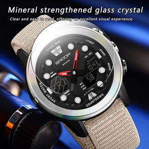 Reloj Digital SANDA 3392, Reloj Deportivo Multifuncional a Prueba de Agua para Exteriores, Reloj de Pulsera de Moda para Hombre, para Senderismo - Product Image 5