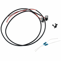 Luces LED de posición laterales a escala 1/14 para camión RC, piezas de mejora para la cabina de tractor Tamiya