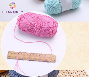 Phổ Biến Bán Trong Châu Âu Thị Trường 100 Crochet Bông Sợi Thân Thiện Môi Trường Nhuộm Cho Bé - Product Image 2