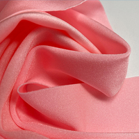 Lots en stock tissu spandex en nylon brillant, uni et doux pour la peau, pour bikini, maillot de bain, lingerie