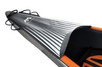 Kayak Inflable TOMAHAWK, Bote de PVC con Remo, Bomba, Asiento, Manómetro, Material Drop Stitch para Navegar al Aire Libre