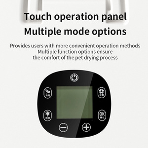 مجفف الحيوانات الأليفة الذكي المحمول شينغهوي 70 لتر بـ 4 سرعات، ضوضاء منخفضة 50 ديسيبل، صديق للبيئة، قابل لإعادة الشحن، للاستخدام في حمام القطط والحيوانات الأليفة بشكل عام - Product Image 6