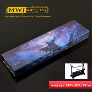 <span class=keywords><strong>Elden</strong></span> <span class=keywords><strong>Ring</strong></span> 30CM Full Metal Dream Spear Cast Technique-Game Peripheral Anime Sword para coleccionables Display Stands Comes Gift Box - Product Image 6