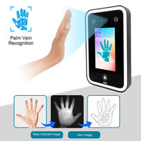 Terminal de Control de Acceso y Asistencia con Reconocimiento Facial por IA, Pantalla de 4.3 Pulgadas, Luz Blanca, WiFi Opcional, 4G, Nube Web, SDK, WG, RFID
