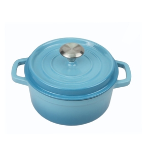 <span class=keywords><strong>Cocotte</strong></span> <span class=keywords><strong>en</strong></span> <span class=keywords><strong>fonte</strong></span> émaillée classique ivoire, <span class=keywords><strong>cocotte</strong></span> à double poignée pour braiser, rôtir, cuire au four - Product Image 3