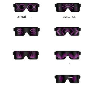 Gafas Luminosas LED de Neón de Destello Rápido, Recargables por USB, para Fiestas, Conciertos, Navidad, Juguetes Luminosos, Rave, Cotillón, Army Bomb - Product Image 2