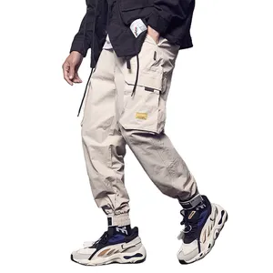 Neues Design Mode Japan Style Herren Overall Fashion Tapered Cargo Pants mit Seiten taschen