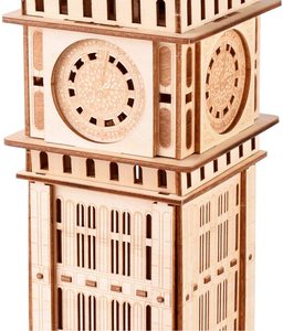 Câu Đố Ghép Hình Bằng Gỗ Văn Hóa Bằng Gỗ Tùy Chỉnh Các Big Ben Đồng Hồ Cắt Câu Đố Đồ Chơi Cho Trẻ Em - Product Image 3