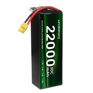 300wh/kg Customized 22000mah 6S 12S 4S 44.4V 46.2V 51.8V 53.9V 25C <b>Battery</b> for <b>Drone</b> and Agriculture Spray <b>Drones</b> 10000mah-6S 22 - Product Image 1