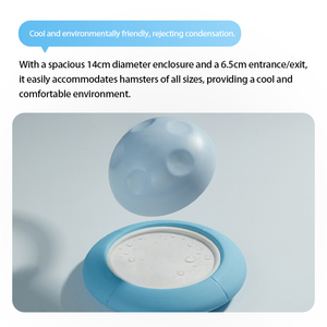 <span class=keywords><strong>Yee</strong></span> Hamster - <span class=keywords><strong>Casa</strong></span> de Verano Grande de Cerámica con Caja de Hielo para Hámsteres Sirios, Enanos y Mascotas Pequeñas - Product Image 3