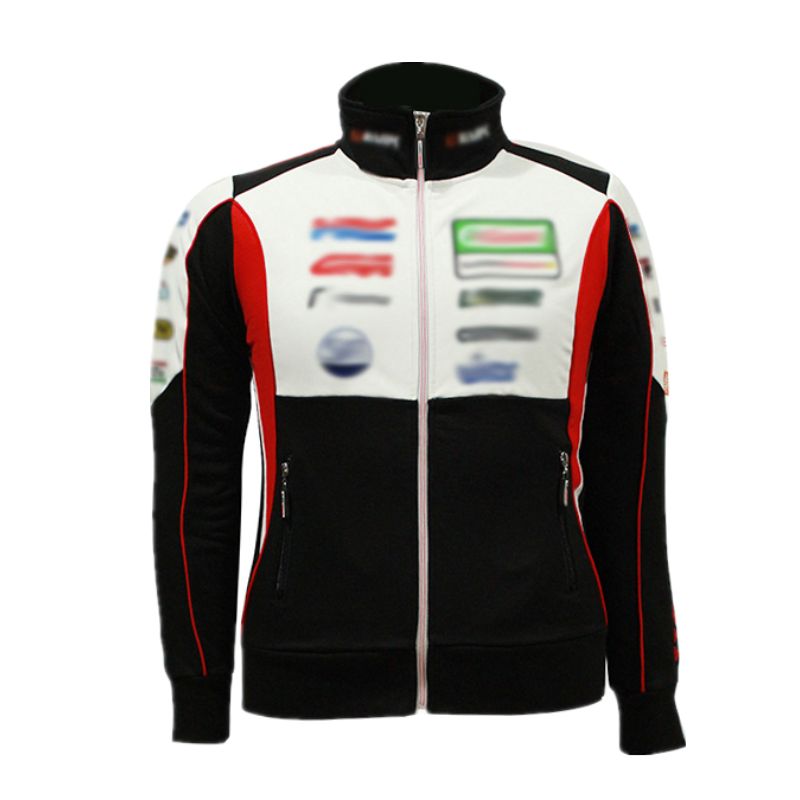 Лидер продаж, модный ветрозащитный Трековый топ на молнии, мужская спортивная одежда, байкерские мотоциклетные куртки-бомберы для верховой езды