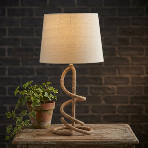 Lampe de table LED moderne en forme de serpent, simple et tendance, avec une seule courbe, 4100K, blanc neutre, pour chambre à coucher, COLLECTION IQBAL - Product Image 6