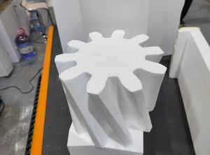 3D CNC espuma cortador automático máquina quente fio cortadores de garrafa para EPP & EPS núcleo componente motor para indústrias de construção - Product Image 5
