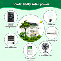 Système de stockage d'énergie solaire hors réseau au lithium-ion MPPT 20KW 25KW 30KW, kit complet pour la sauvegarde de l'alimentation de toute la maison