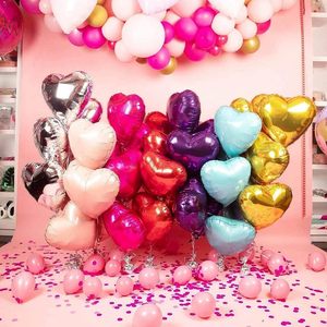 Customized Foil <b>Balloons</b> Printing Logo OEM Single Packaging Christmas Party EN71 Certified Custom Color Helium Aluminum Film - Product Image 3