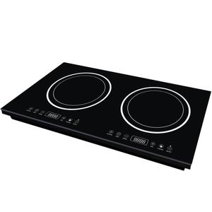 Bếp Điện Hai Đầu Đốt Thiết Kế Phẳng Bếp Cảm Ứng Tích Hợp Bếp Điện Nhúng Đầu Bếp Có Vật Liệu Tốt - Product Image 2