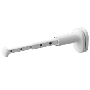 Séchoir à linge portable de voyage, pliable, mural, à barre unique, gain de place, type push-pull, pour voyages d'affaires et hôtels - Product Image 3