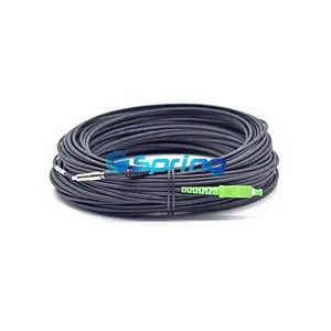 Cable de caída de fibra óptica preterminado Cable de fibra extraíble flexible MTC/SC