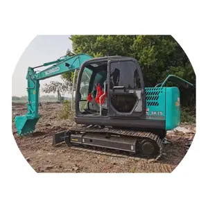 Miniescavadeira KOBELCO usada original SK75 mais vendida