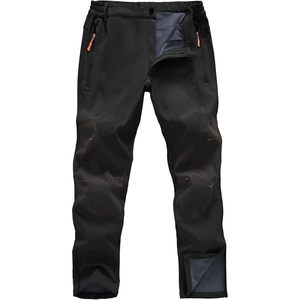 Pantalons de ski pour hommes, imperméables, doublés de polaire, pantalons de randonnée d'hiver - Product Image 1